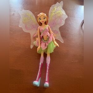 Fairy Doll with Pink and Green Outfit